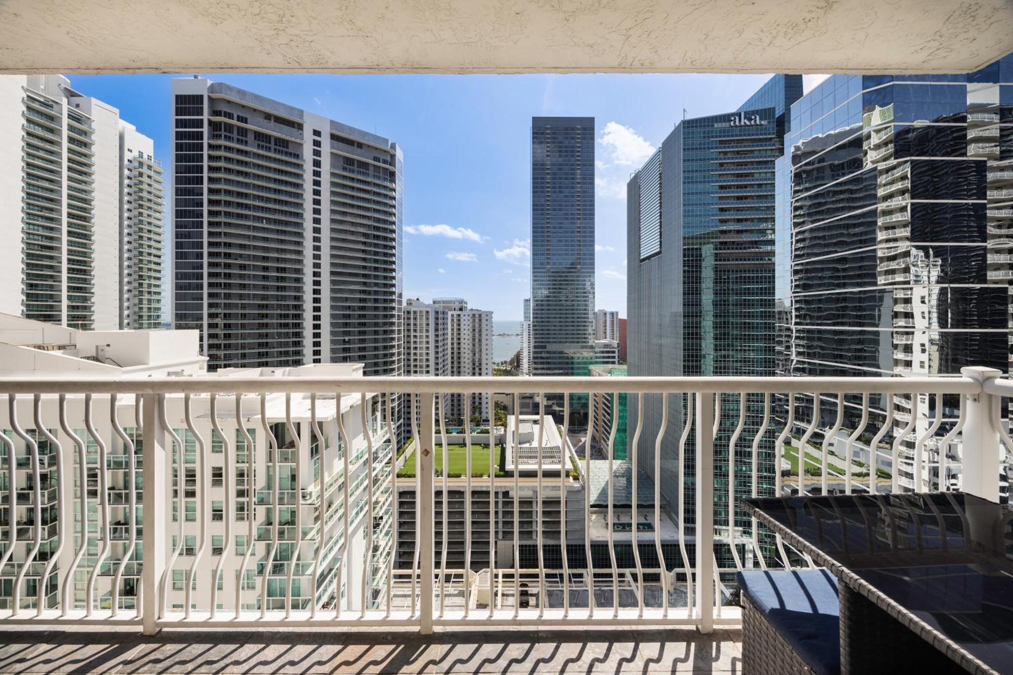 Two Bedroom Oceanview Apartment In Brickell Miami Exterior foto